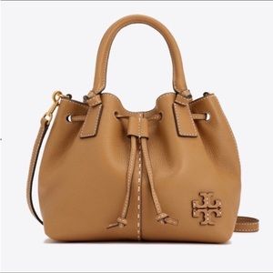 Tory Burch McGraw Small Drawstring Satchel